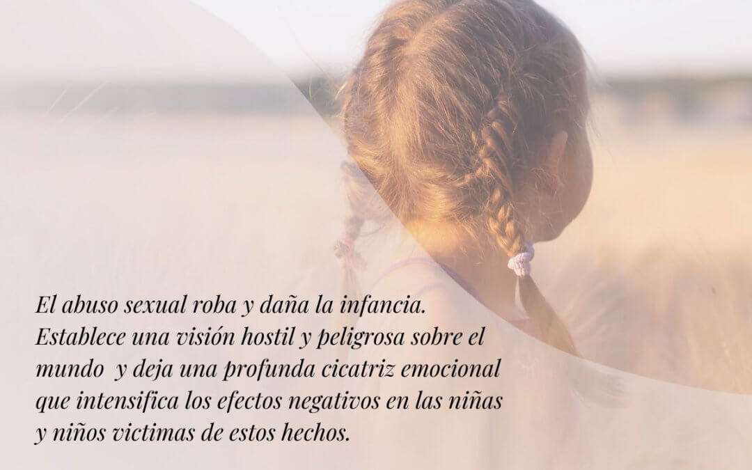Estadísticas de abuso sexual infantil y adolescente.